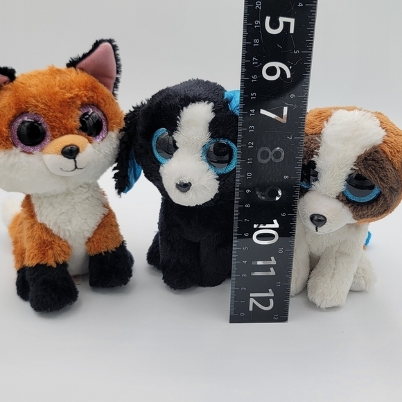 TY Beanie Slick Tracey Duke Stuffed Animal Set of 3 #797 - Picture 10 of 10